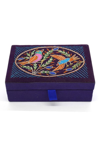 Dancing Birds Jewelry Box